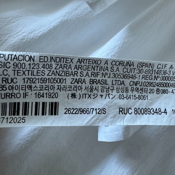 ZARA Satin Feel Long Sleeve Blouse — Brand New! 🤍 - Picture 12 of 13